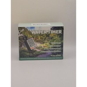 WT05 Automatic Water Timer IP54 Rain Sensor & Child-Lock – 1‑Zone, 10 Programs‎